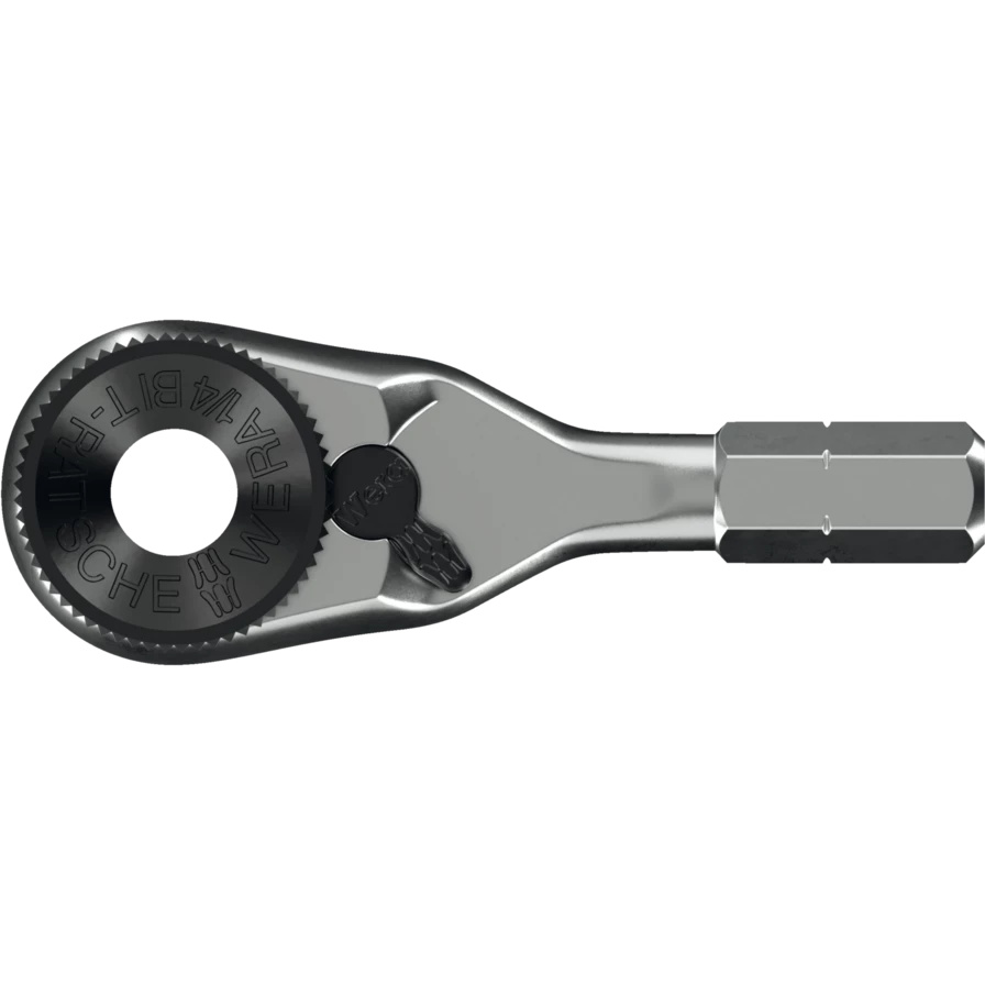 Wera 8011 Zyklop Mini 4 Bit-Knarre 1/4"