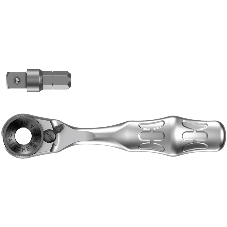 Wera 8001 A Zyklop Mini 1 Bit-Knarre 1/4"