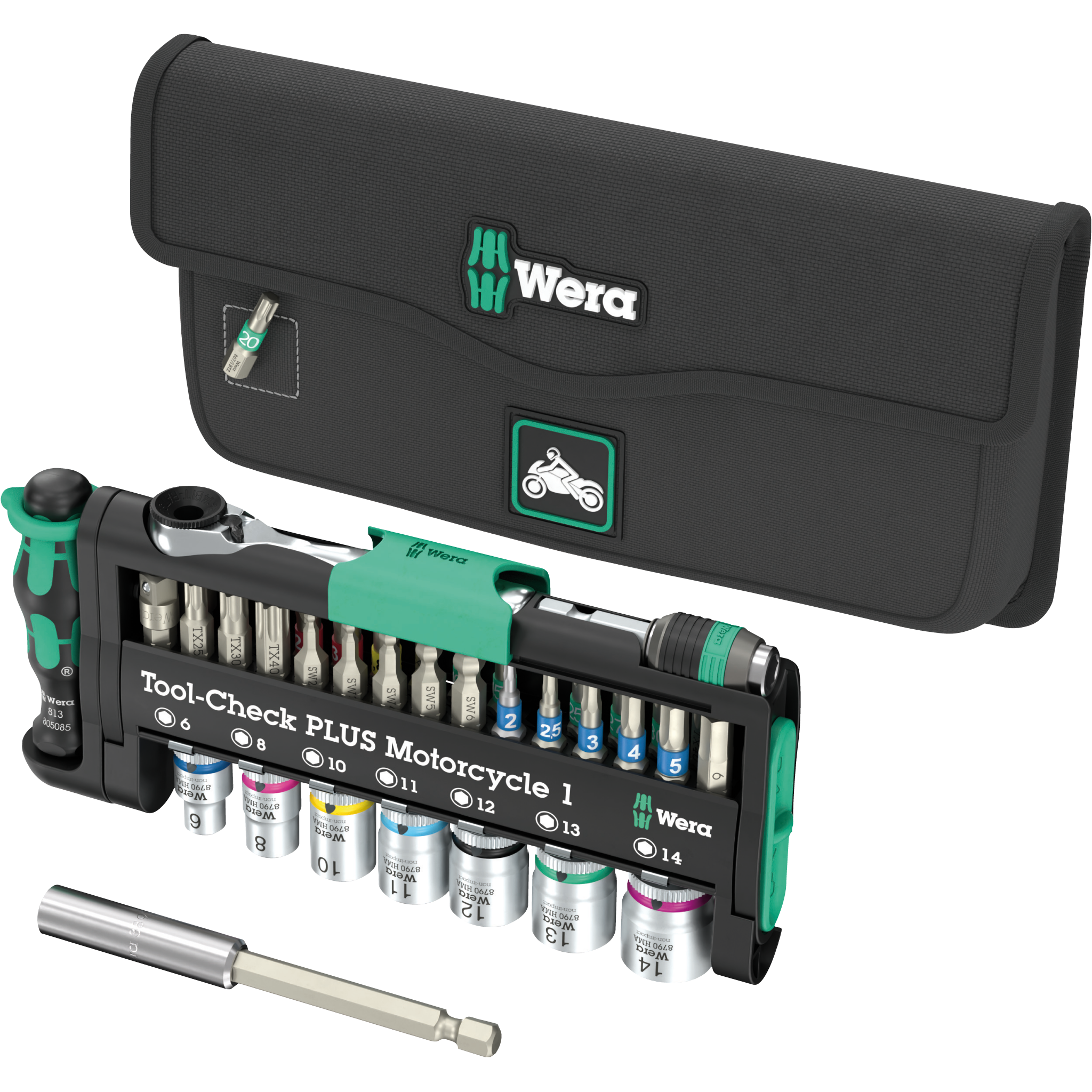 Wera Tool-Check PLUS Motorrad 1