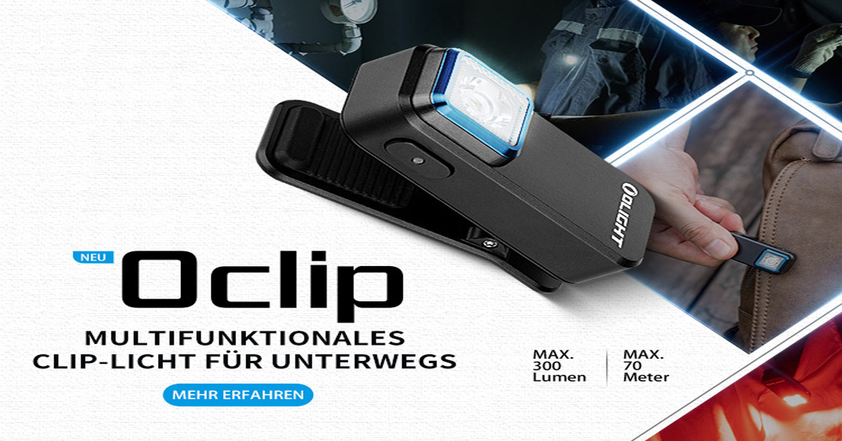 Olight Oclip Mini Flashlight