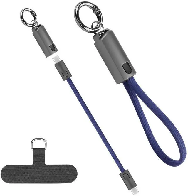 YACSEJAO Keychain USB-C Cable 60W